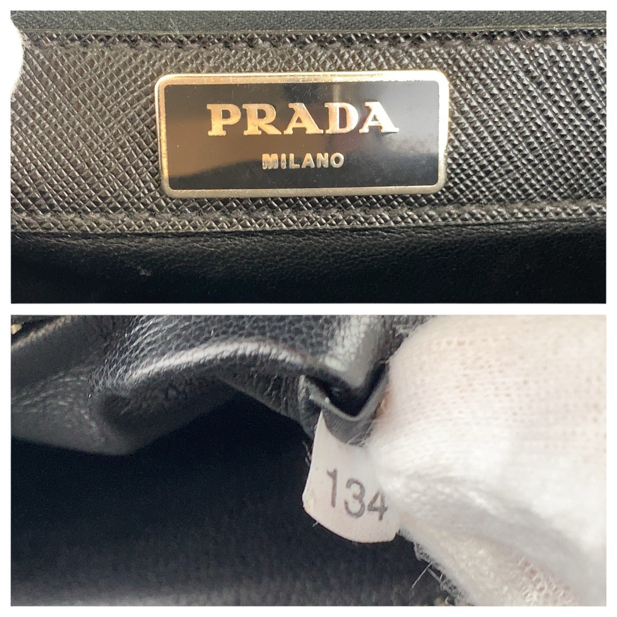 Prada Saffiano Leather Briefcase