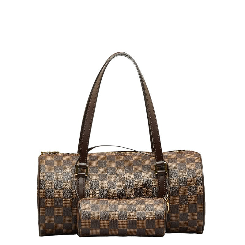Louis Vuitton Damier Papillon 30 Handbag N51303 Brown PVC Leather Louis Vuitton