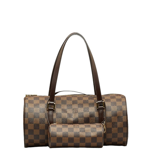 Louis Vuitton Damier Papillon 30 Handbag N51303 Brown PVC Leather Louis Vuitton