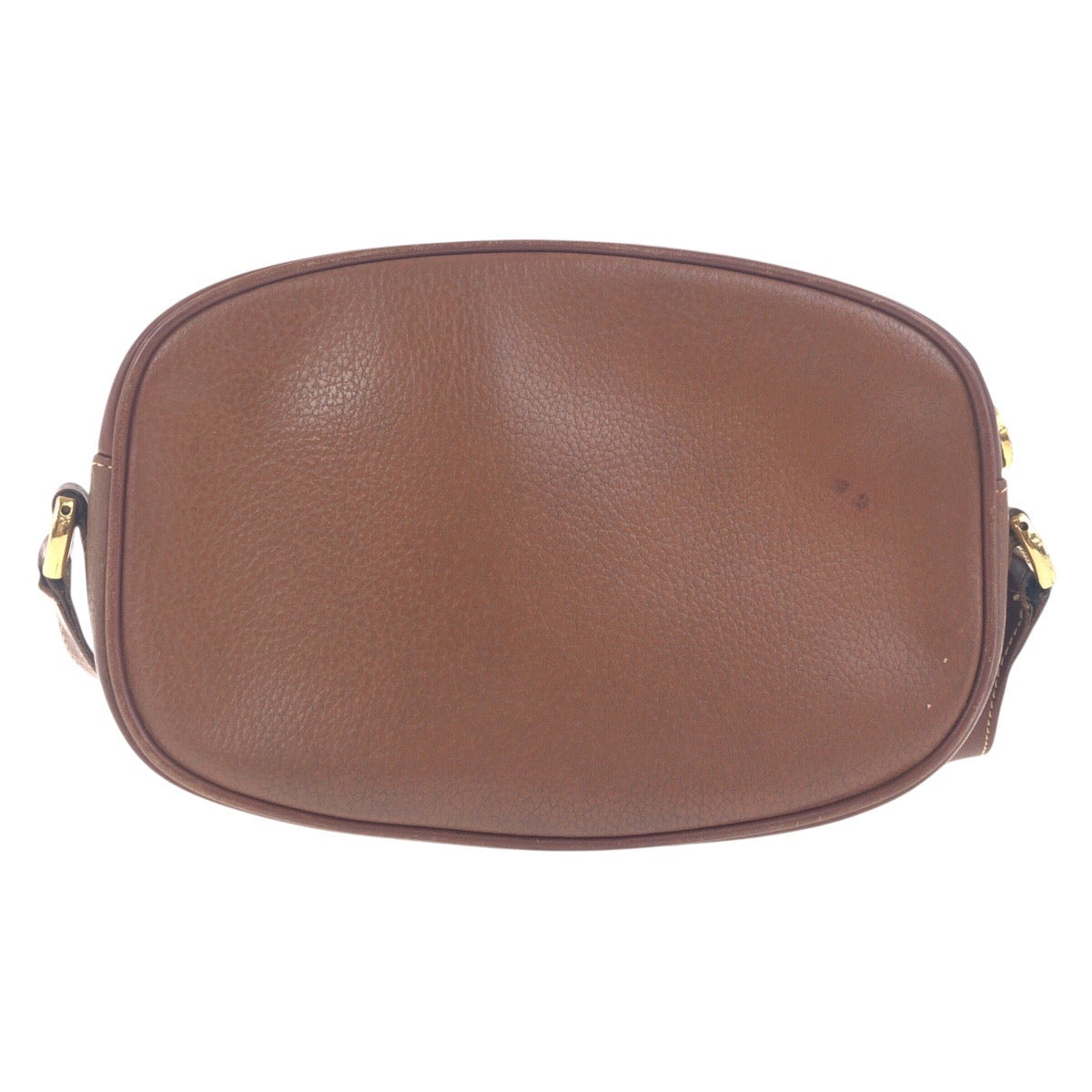 GUCCI Shoulder Bag 007 113 0155 leather Brown Gold Metal Old Gucci Women