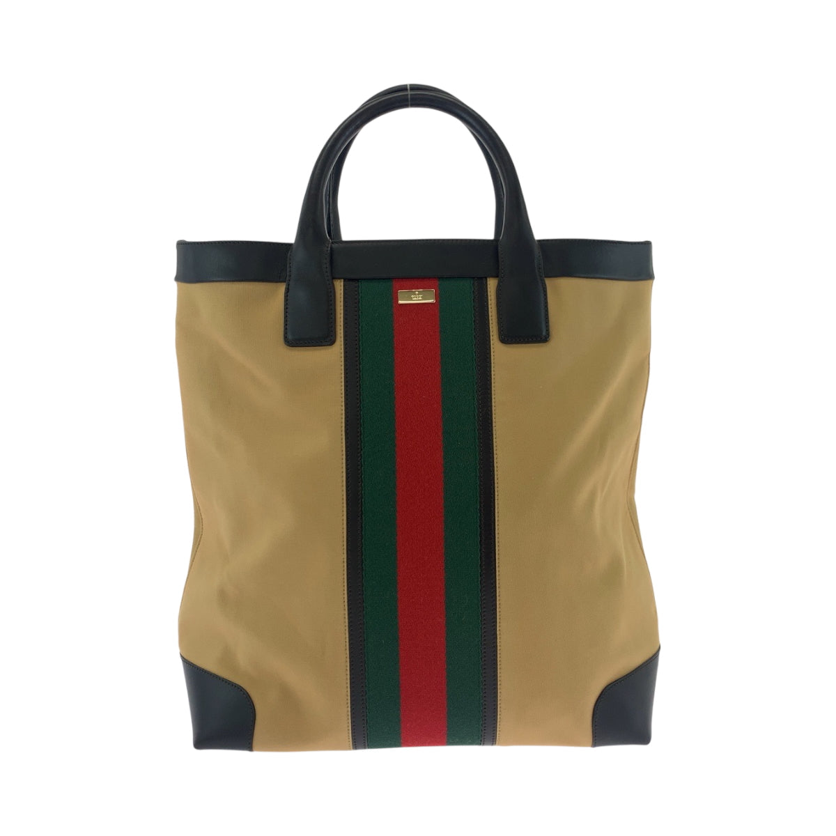 GUCCI Tote Bag 002 1121 canvas Camel Red Green GoldMetal Tote Bag Shoulder Bag Sherry line Women