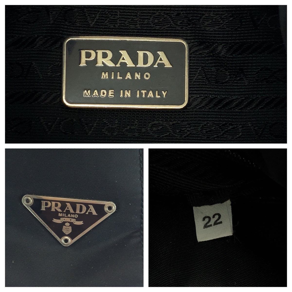 Prada Tessuto Nylon Shoulder Bag