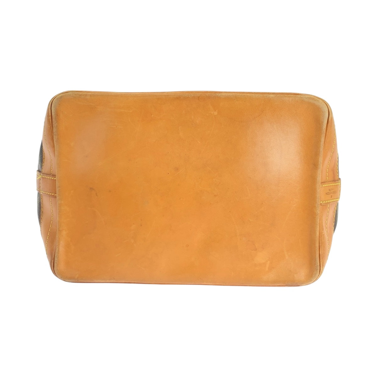 LOUIS VUITTON Shoulder Bag PVC Brown Gold Metal Monogram Noe