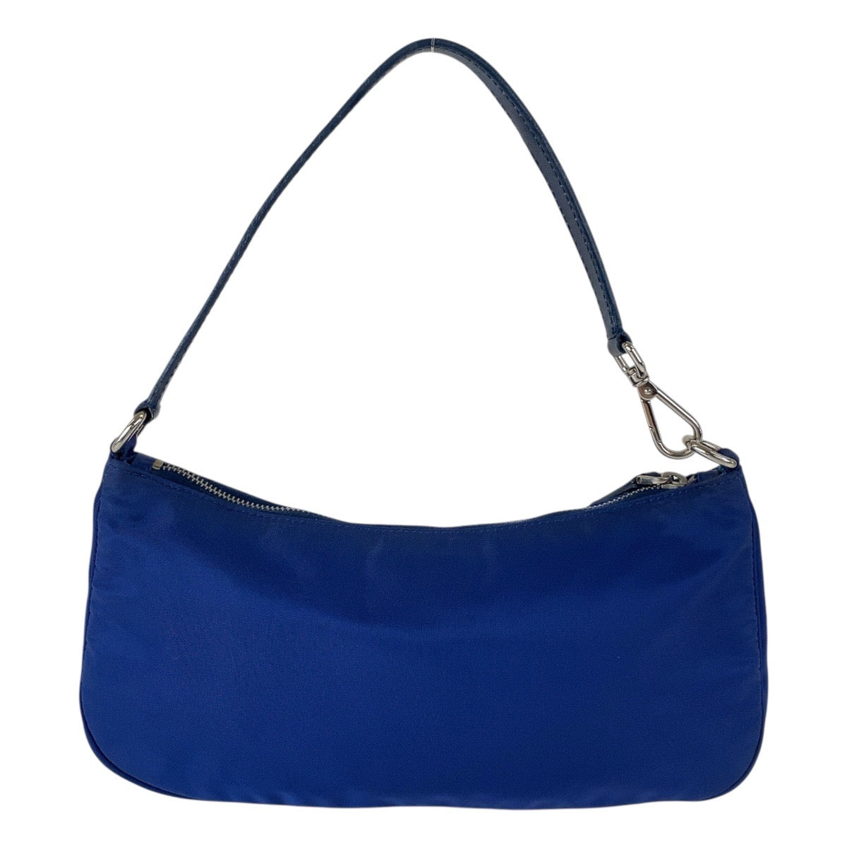 Prada Tessuto Triangle Logo Plate Nylon Handbag