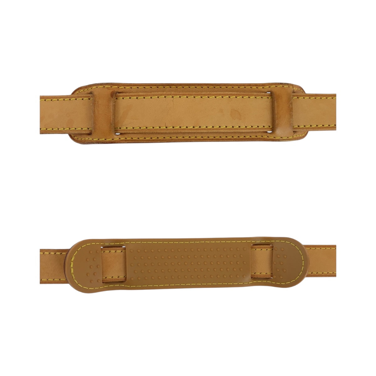 LOUIS VUITTON Shoulder strap leather Brown