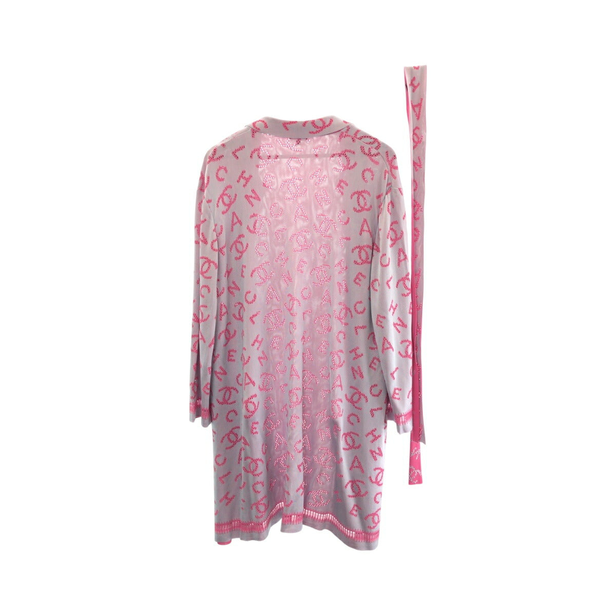 Chanel Coco Mark Rayon Cardigan Coat Handbag