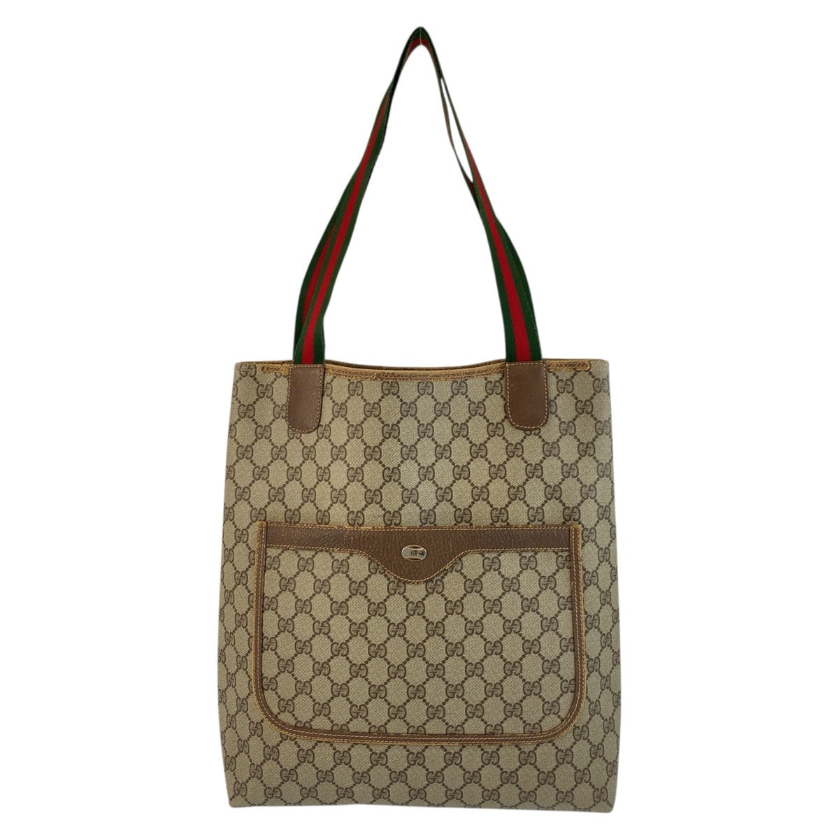 GUCCI Tote Bag 39 02003 GG Supreme Canvas beige Sherry Line Old Gucci