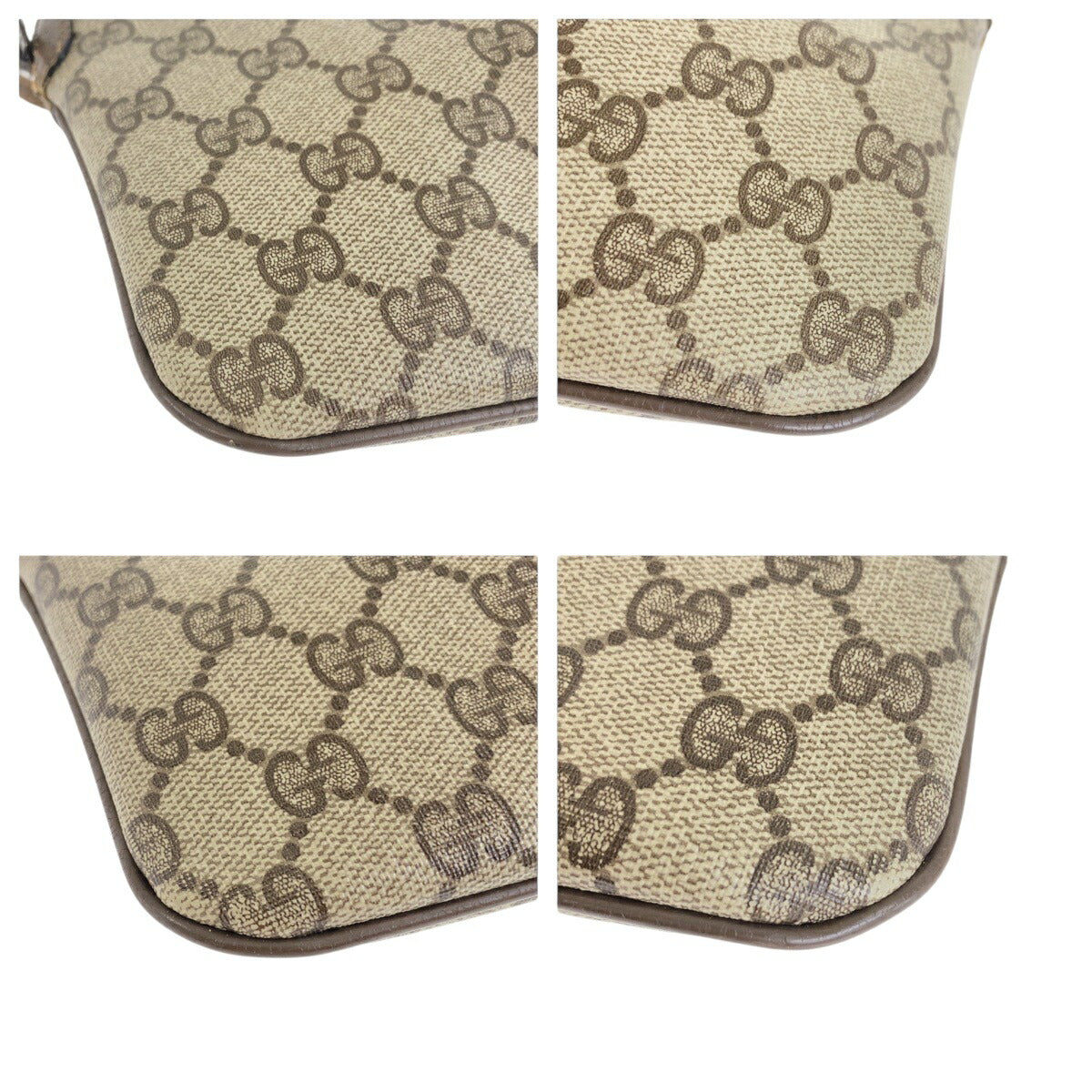 Gucci Old Gucci GG Supreme Canvas Shoulder Bag