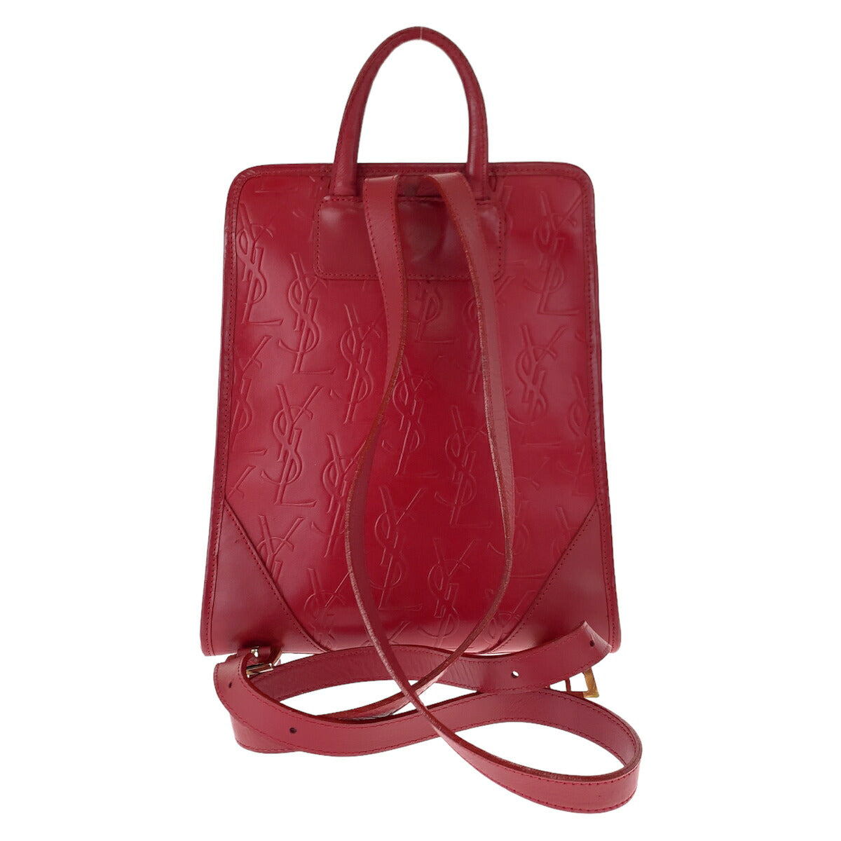Saint Laurent YSL Leather Backpack