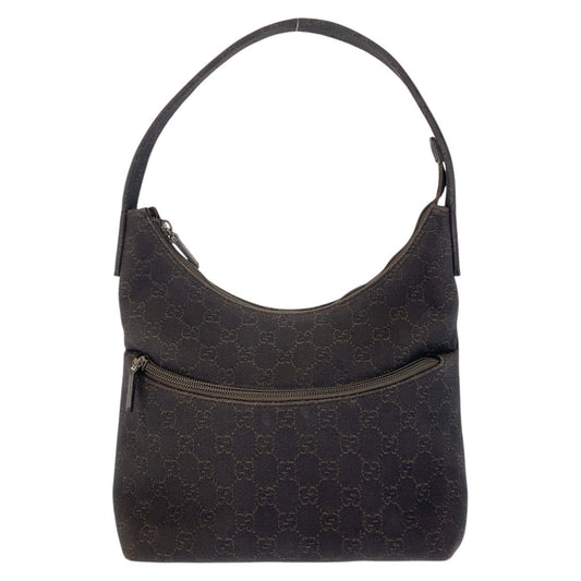 GUCCI Shoulder Bag 105649 GG canvas Brown