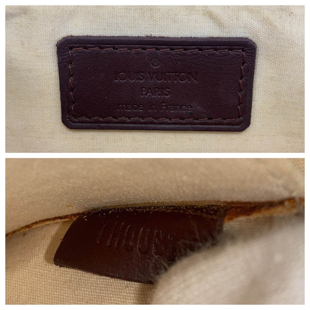 LOUIS VUITTON Shoulder Bag canvas Pink Brown Gold Metal Monogram mini Juliet MM