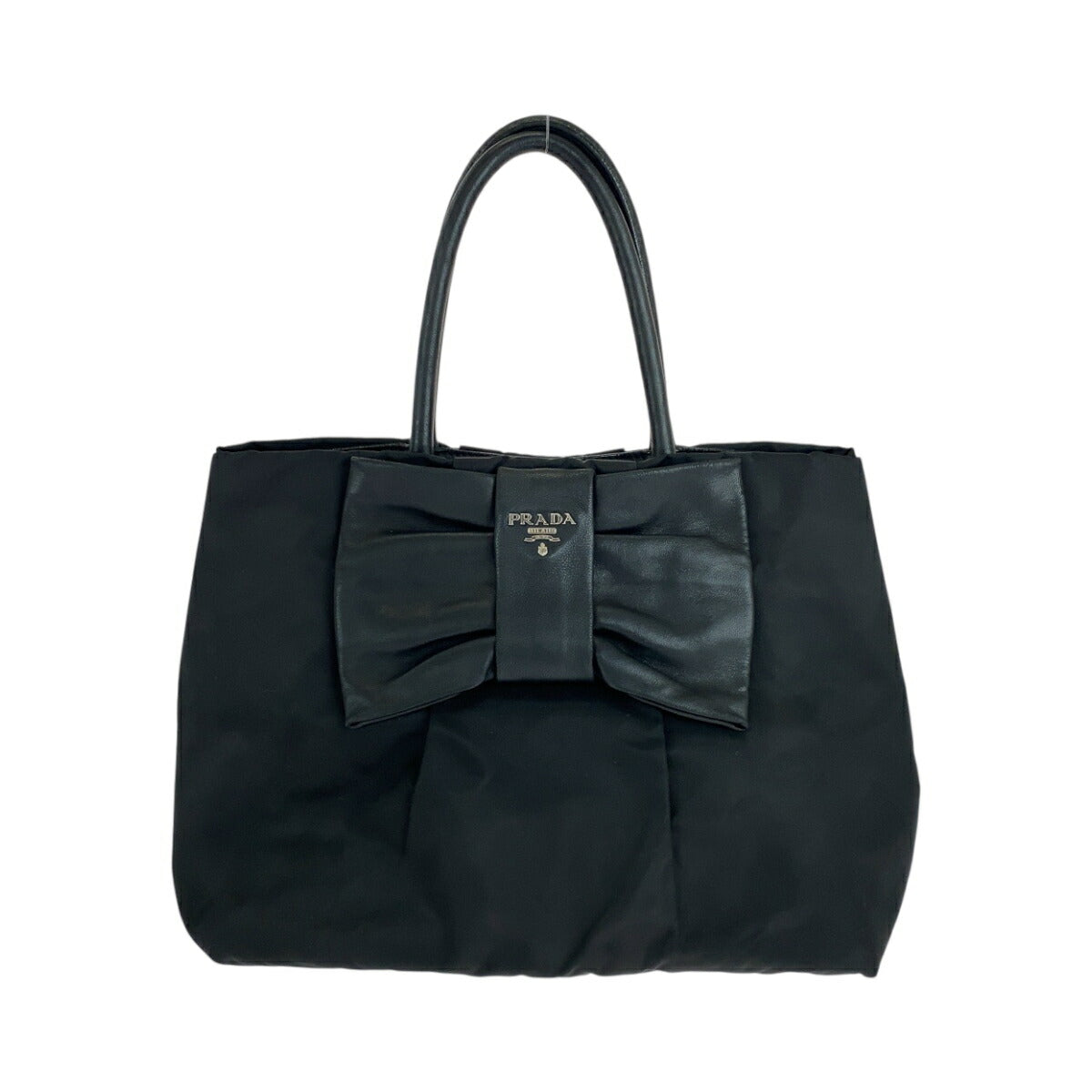 Prada Tessuto Ribbon Nylon Tote Bag
