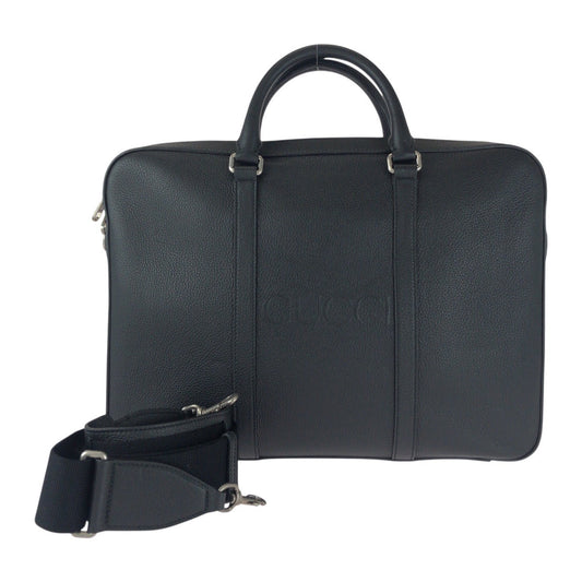 GUCCI Business bag 674174 leather black
