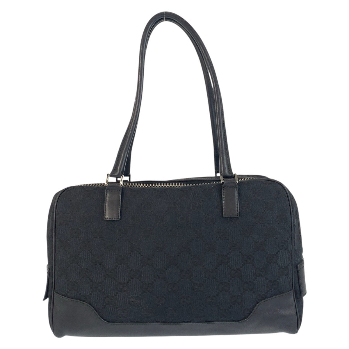 Gucci GG Canvas Leather Shoulder Bag