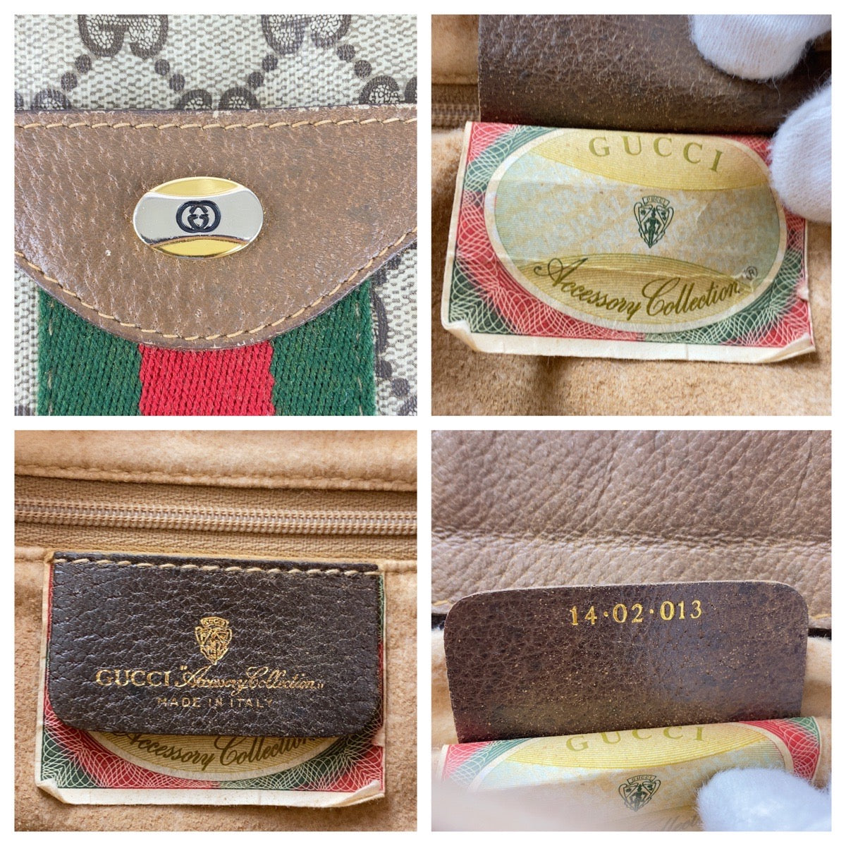 Gucci GG Supreme Canvas 2way Bag
