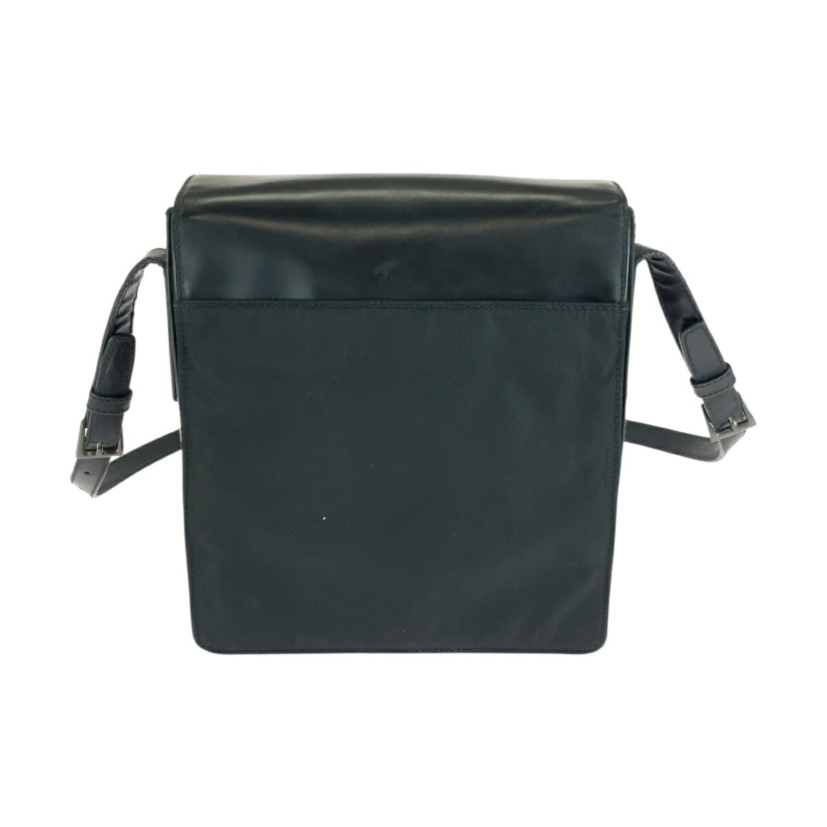 Prada Nylon Leather Shoulder Bag