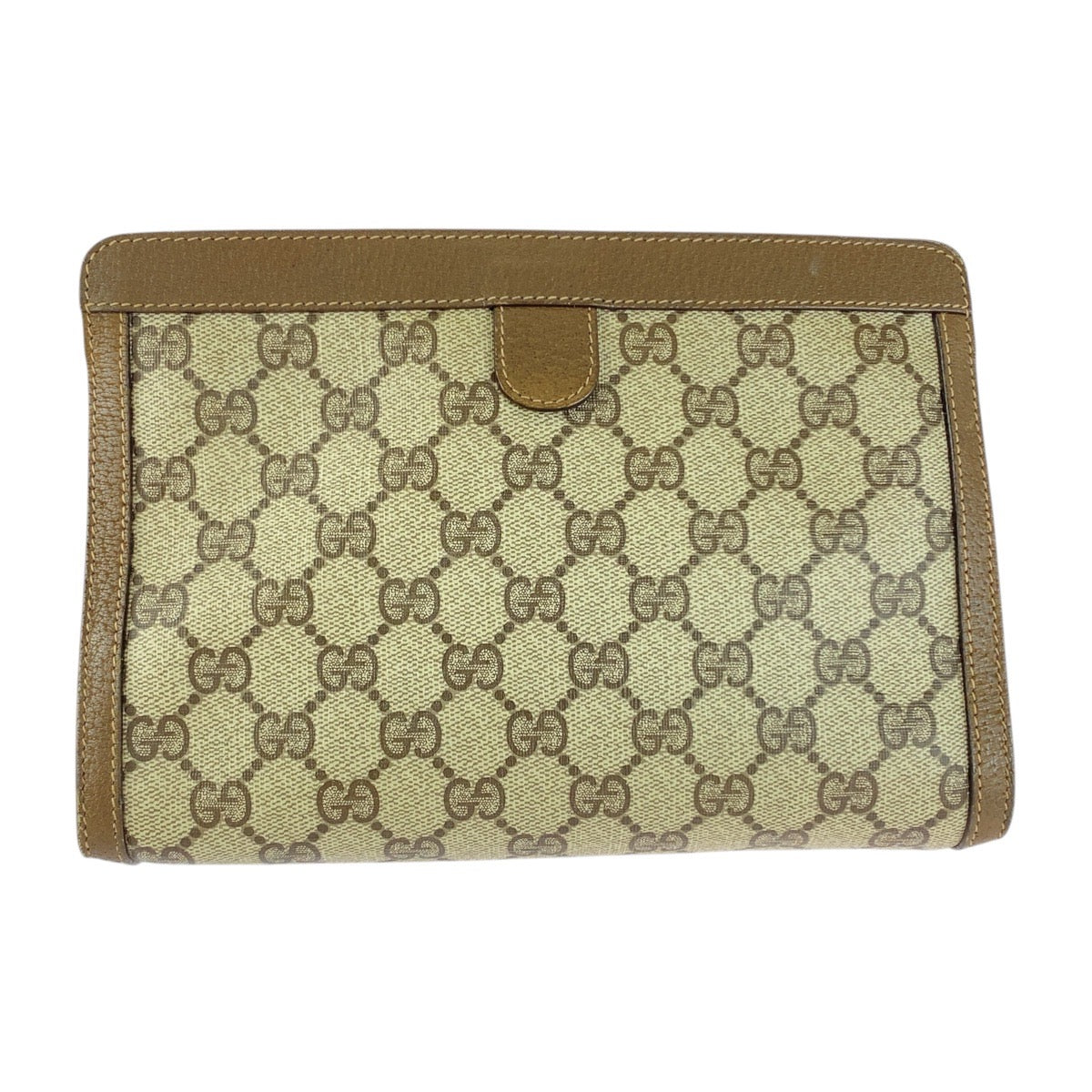 Gucci GG Supreme Canvas Clutch Bag