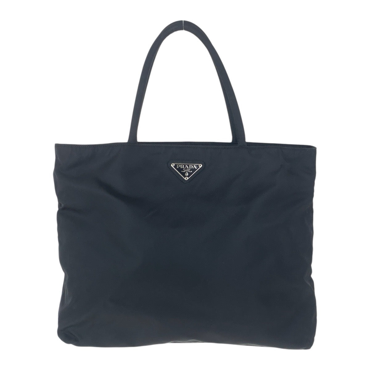 Prada Tessuto Triangle Logo Plate 2way Bag