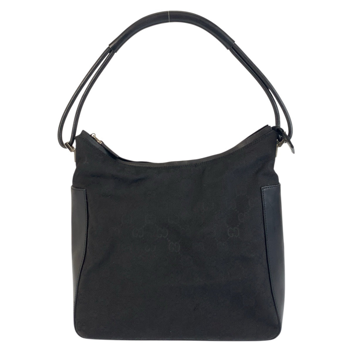 Gucci GG Canvas Leather Shoulder Bag