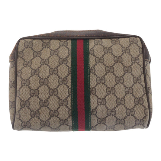 Gucci GG Supreme Canvas Clutch Bag