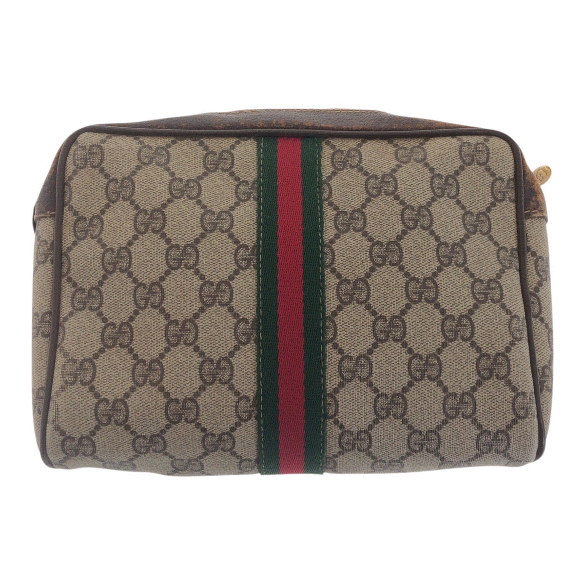 Gucci GG Supreme Canvas Clutch Bag