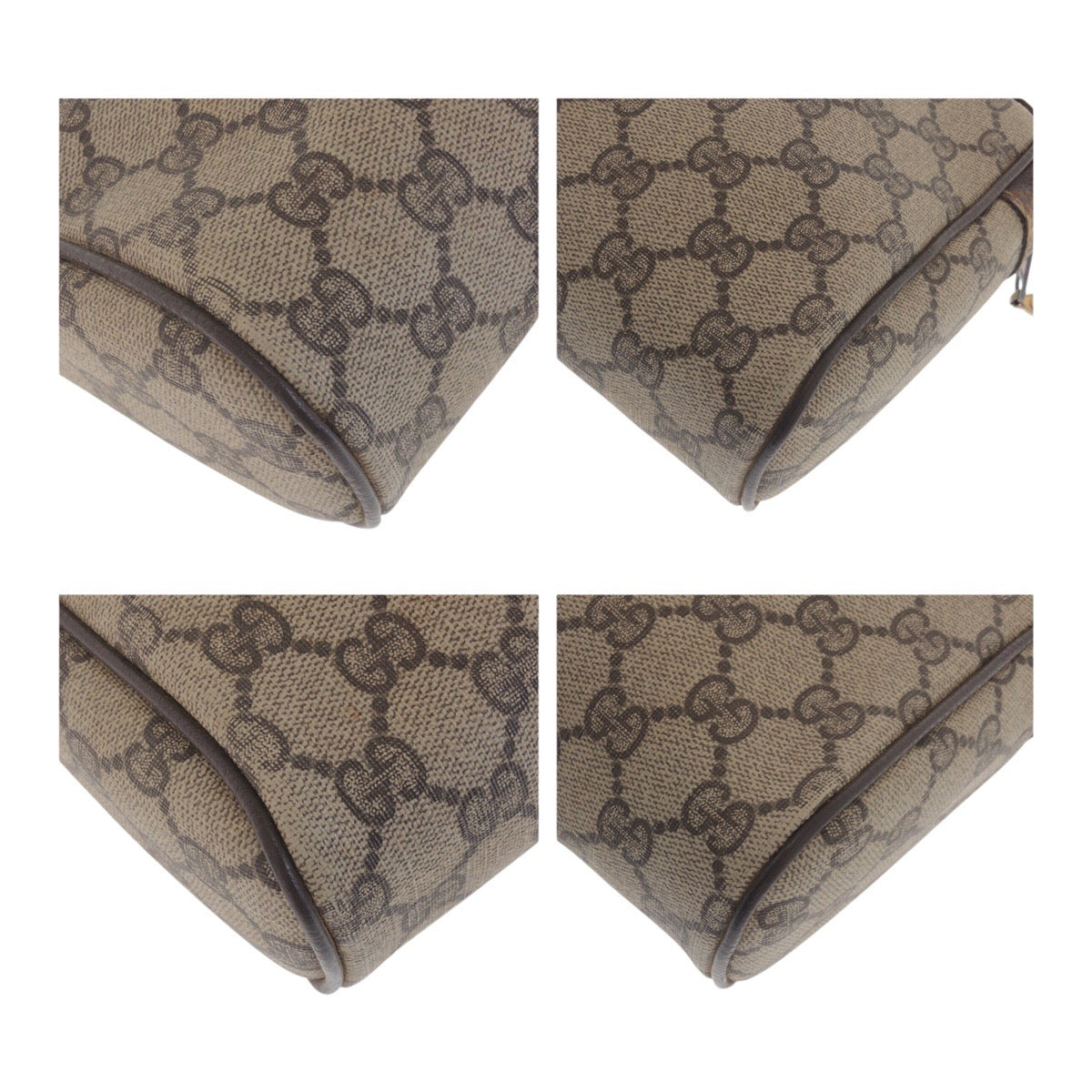 Gucci GG Supreme Canvas Clutch Bag