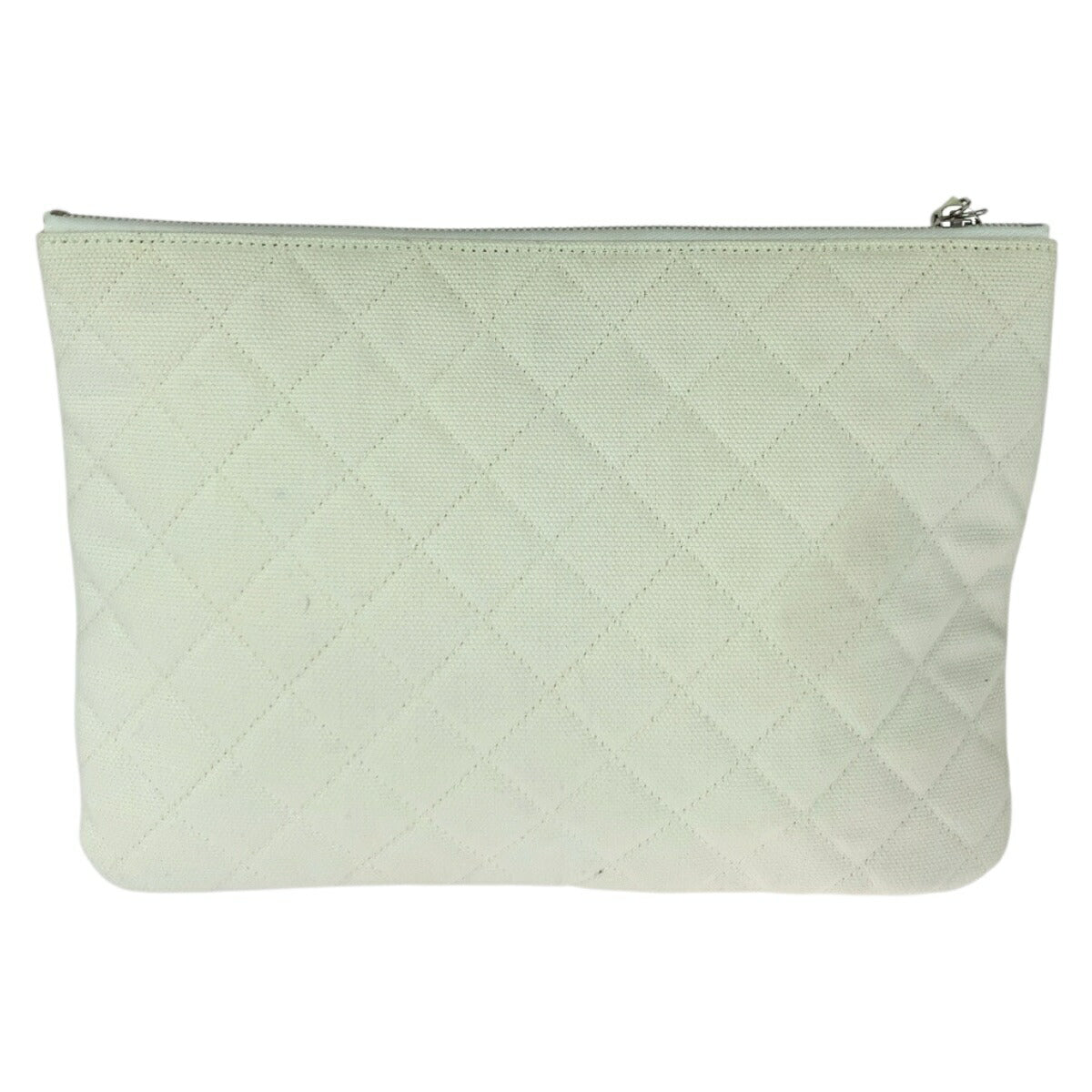 Chanel Coco Cuba Canvas Clutch Bag