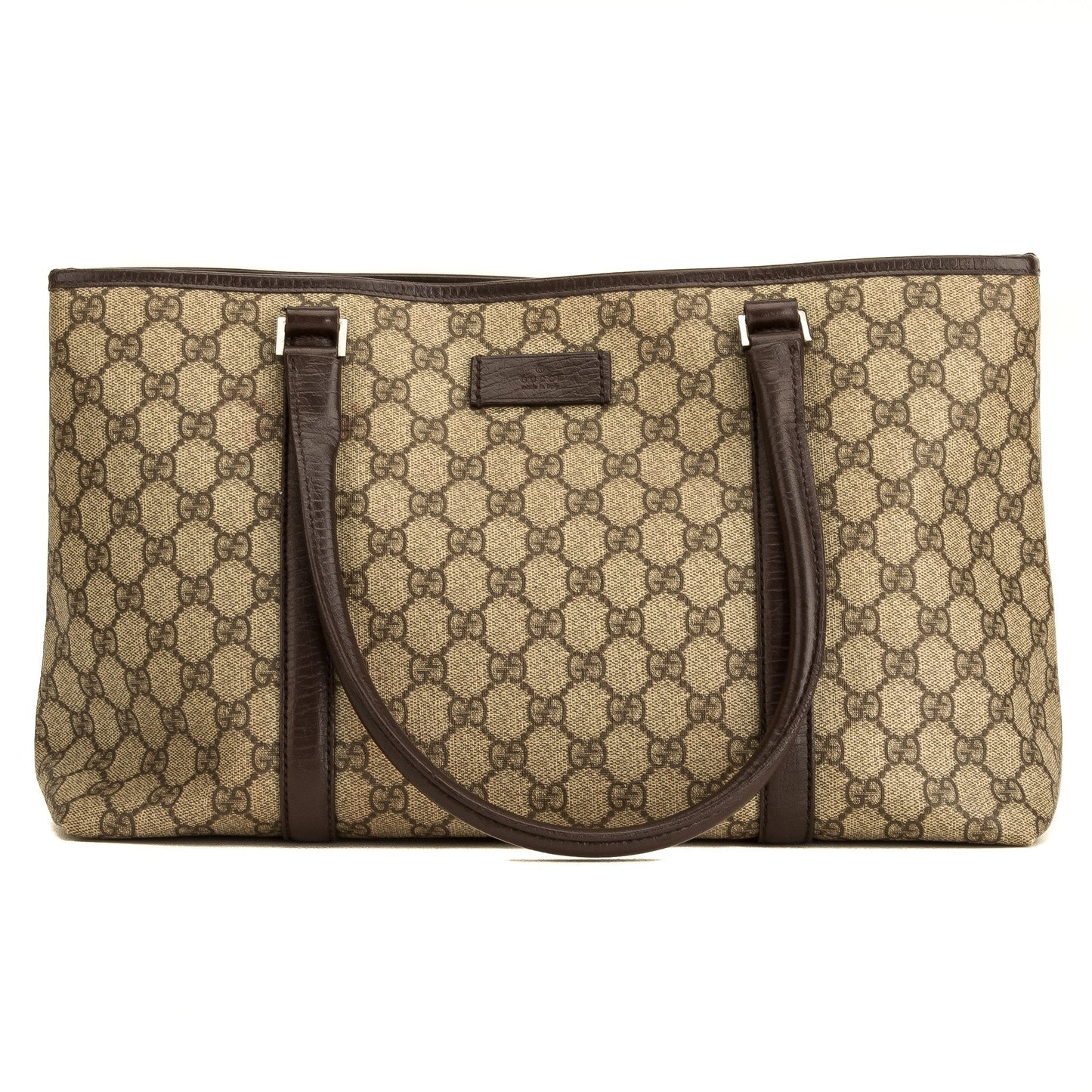 Gucci Leather Canvas Tote Style 2