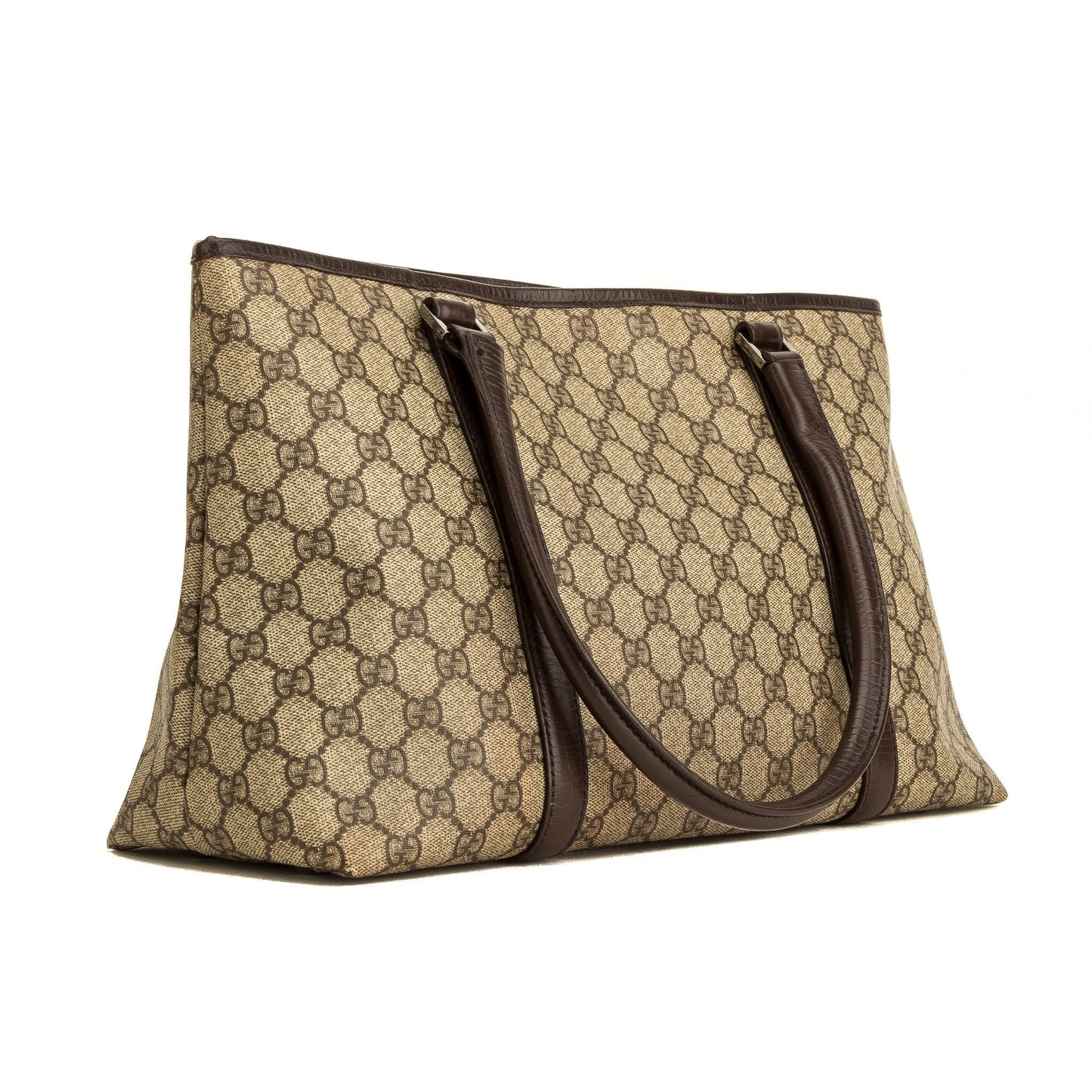 Gucci Leather Canvas Tote Style 2