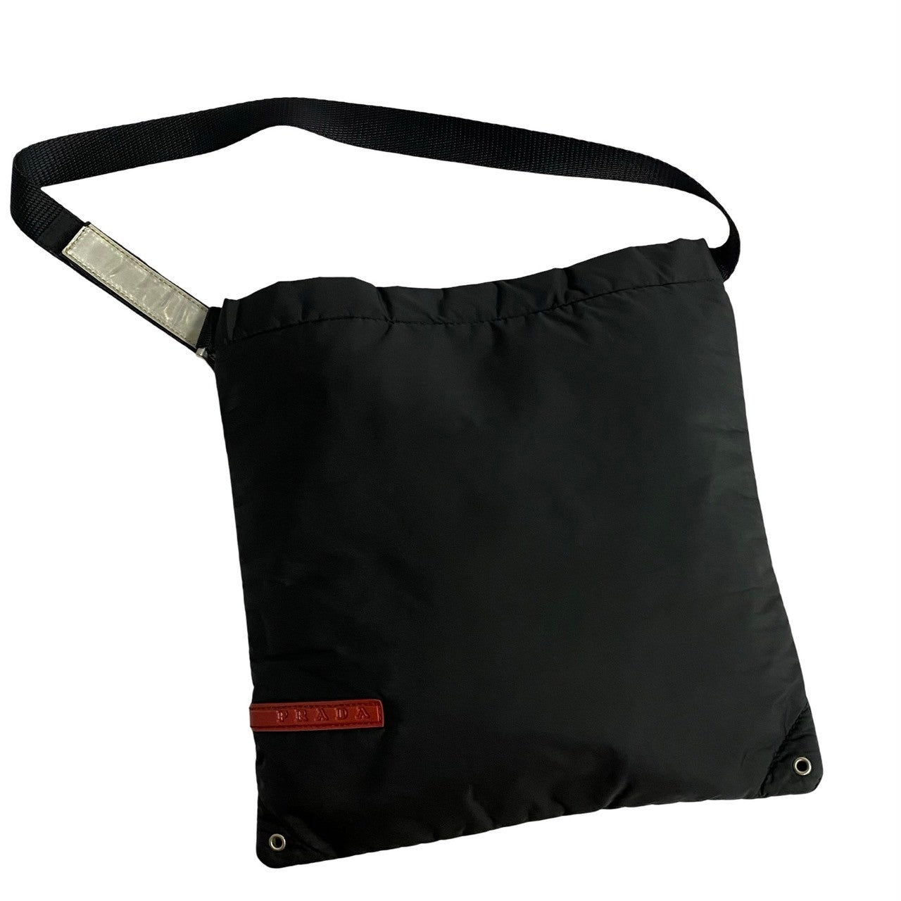 PRADA Shoulder Bag Nylon black PRADA Sports mens(Unisex)