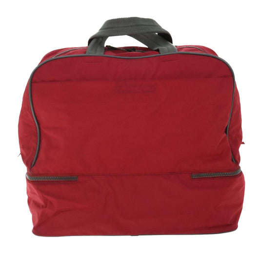 PRADA Sports Hand Bag Nylon Red Auth
