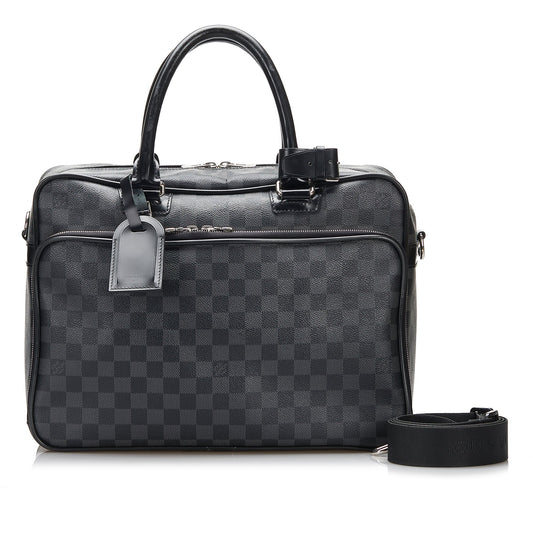 Louis Vuitton Icare Business Bag Blue Damier Graphite Canvas