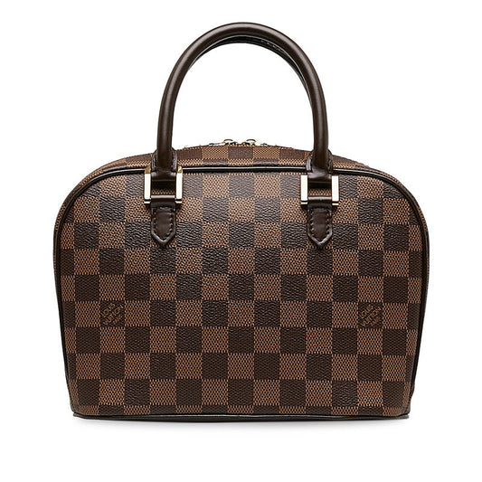 Louis Vuitton Damiere Mini Handbag N51286 Brown PVC Leather Louis Vuitton