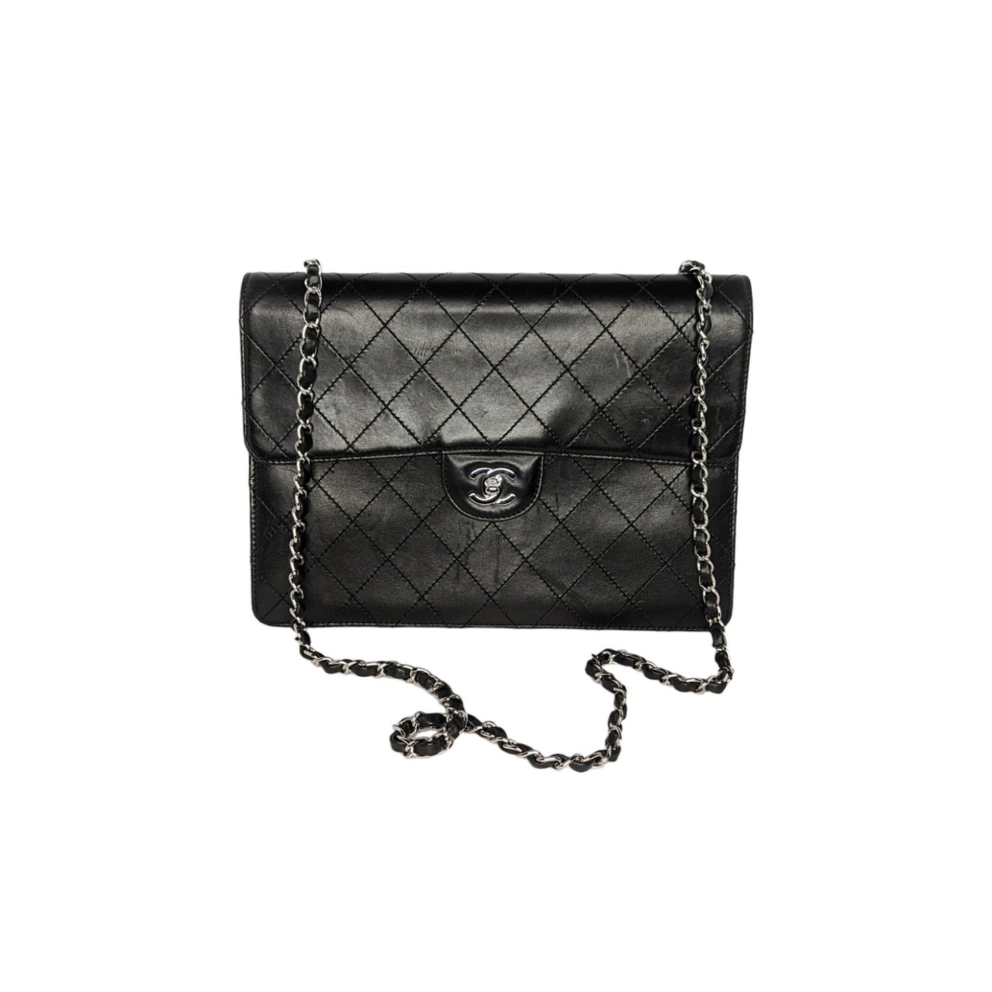 Chanel bag Square Classic Single Flap Bag Lambskin
