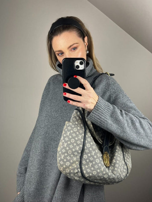 Louis Vuitton Grey Monogram Idylle Romance Bag