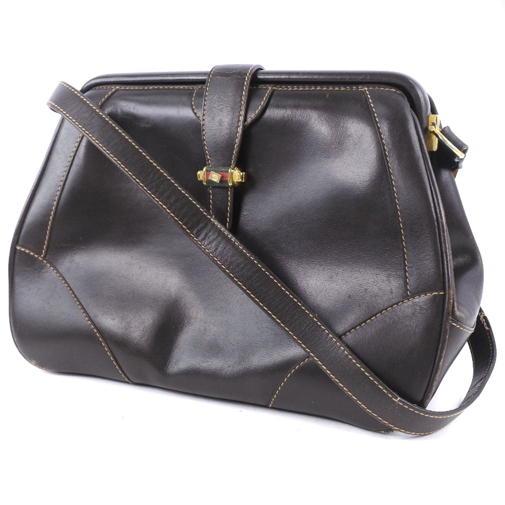 Gucci Leather Shoulder Bag