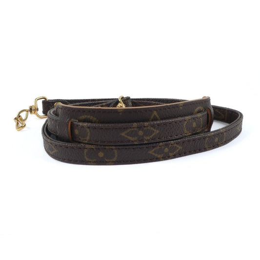 LOUIS VUITTON Shoulder strap Monogram canvas Brown Women(Unisex) cm128