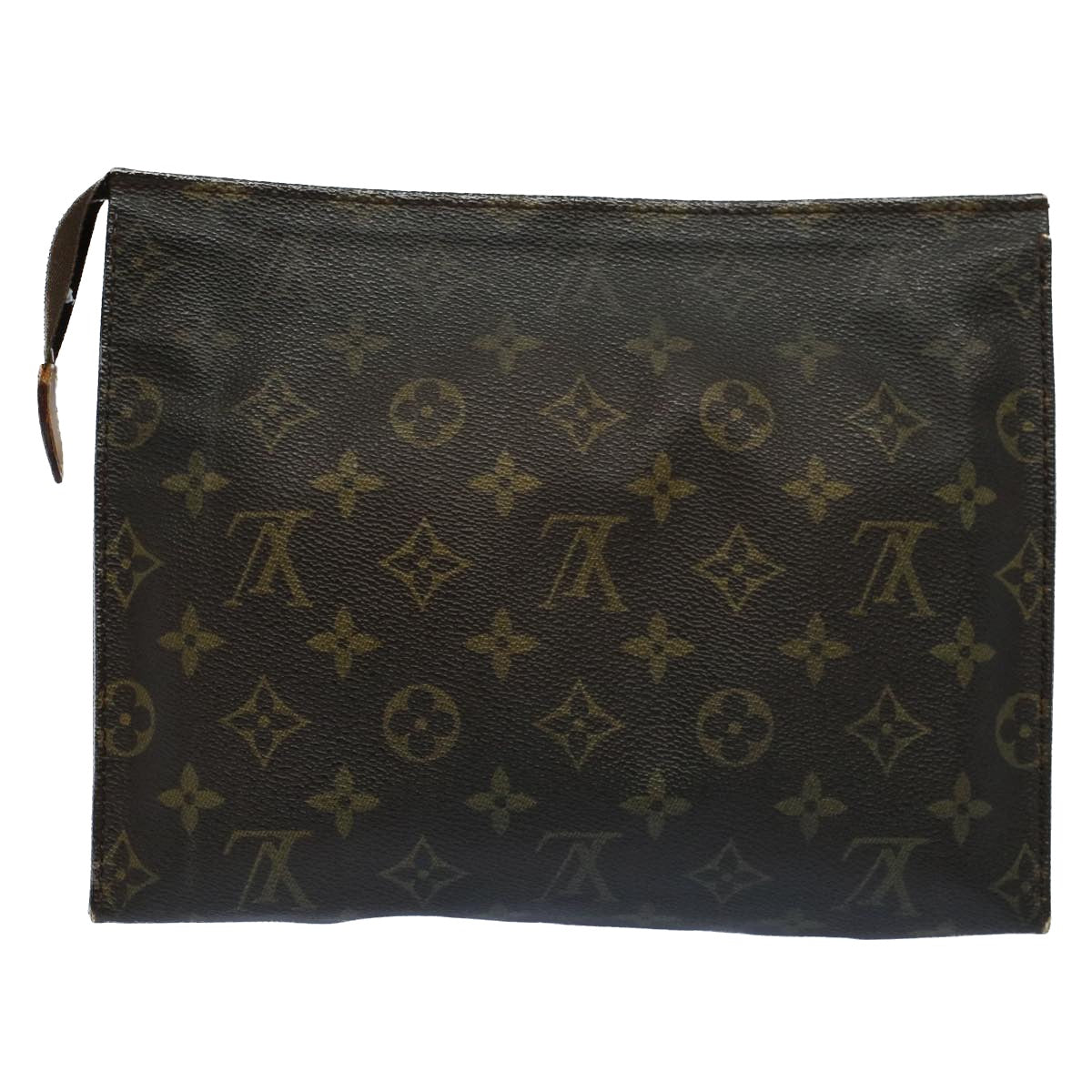 LOUIS VUITTON Monogram Poche Toilette 26 Pouch M47542 LV Auth 53884