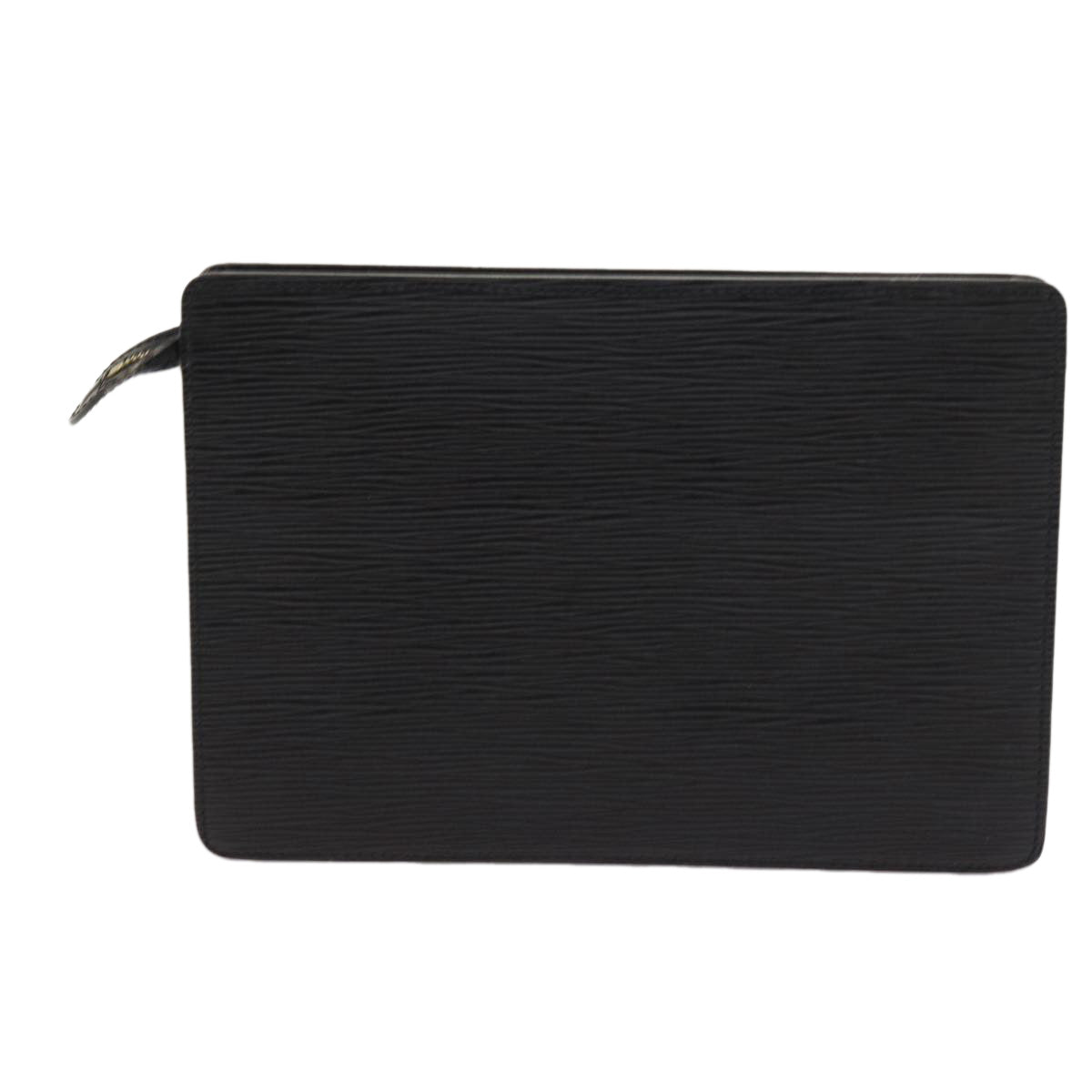 LOUIS VUITTON Epi Pochette Homme Clutch Bag Black M52522 LV Auth 54574