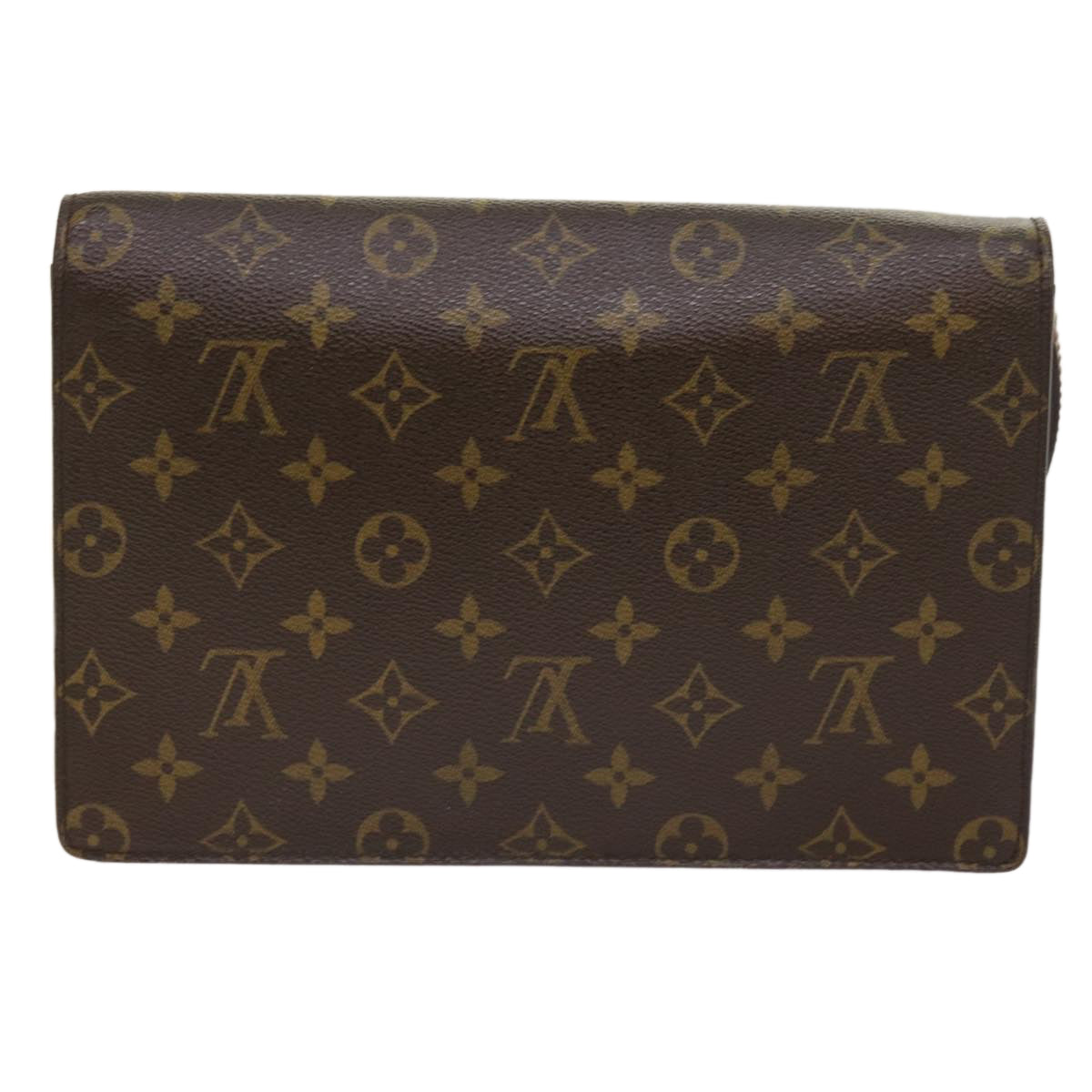 LOUIS VUITTON Monogram Serie Dragonne Hand Bag SPO M50210 LV Auth 54577A