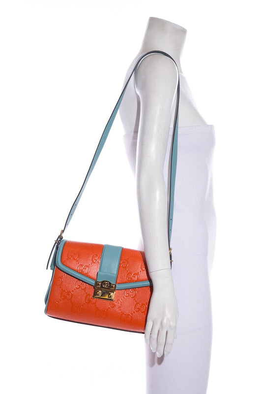 Gucci Blue Shoulder Bag