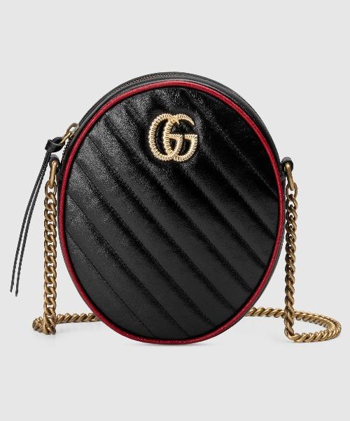 Gucci Monogram Twist Quilted Chain Crossbody