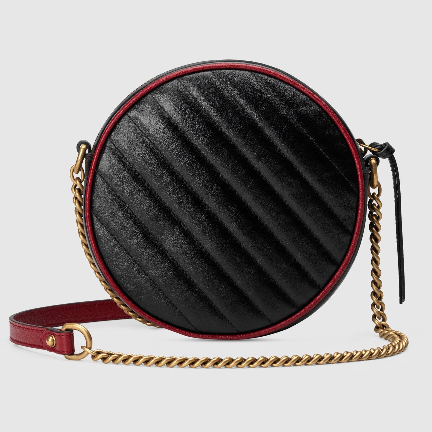 Gucci Monogram Twist Quilted Chain Crossbody