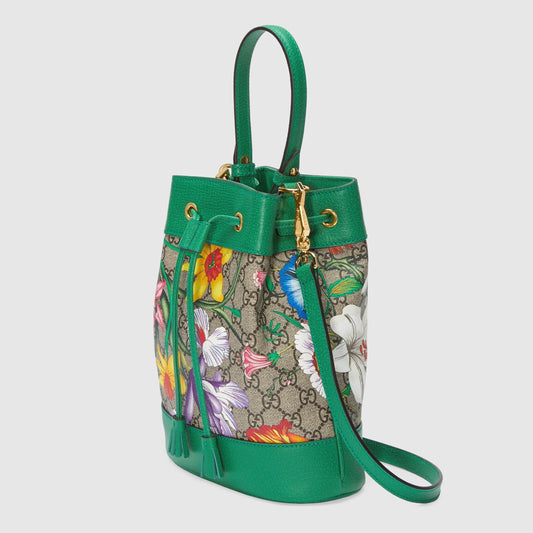 Gucci Monogram Leather Canvas Crossbody