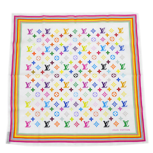 Louis Vuitton Monogram Multicolor Scarf M71911 Small Good