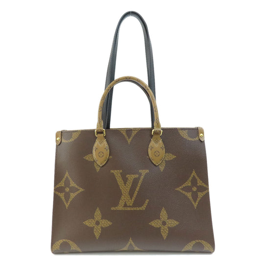 LOUIS VUITTON Tote Bag Monogram reverse Brown On the Go MM Monogram Giant Women
