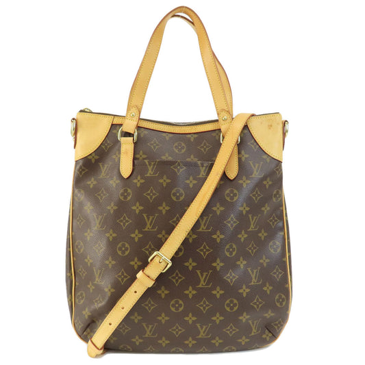 LOUIS VUITTON Tote Bag Monogram canvas Brown Odeon GM Monogram Women