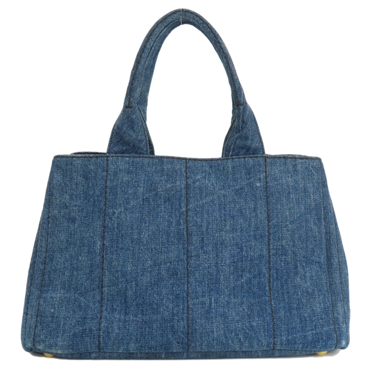 PRADA Tote Bag B1877B denim blue Canapa - Style 2