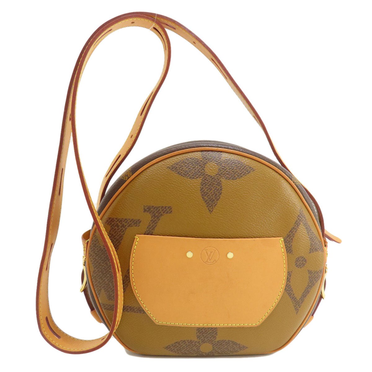 LOUIS VUITTON Shoulder Bag Giant monogram canvas Brown Bowt Chapot Supreme Women