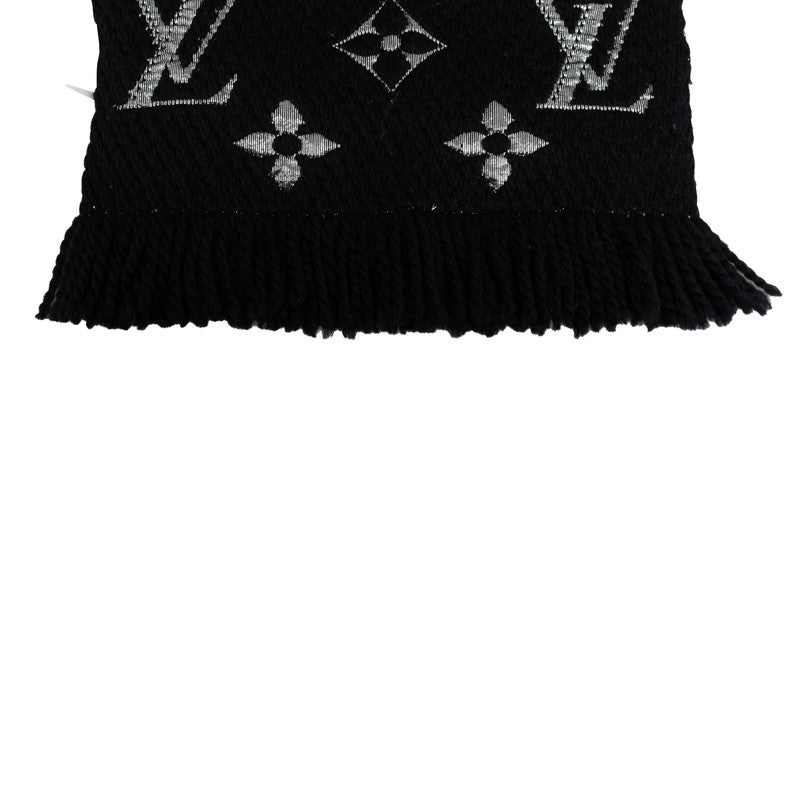Louis vuitton M75833 Maffler Wool/Silk Noir Black